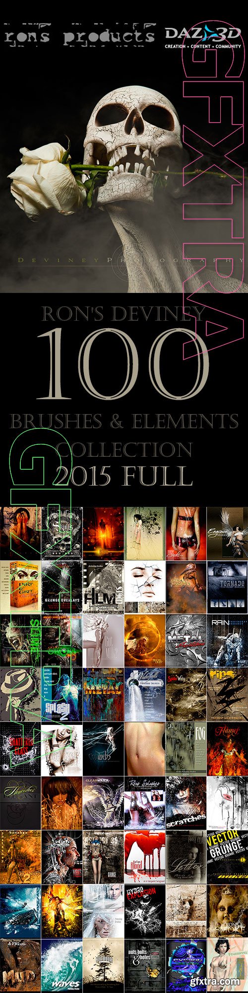 Ron's 100 Brushes & Elements 2015 Collection FULL