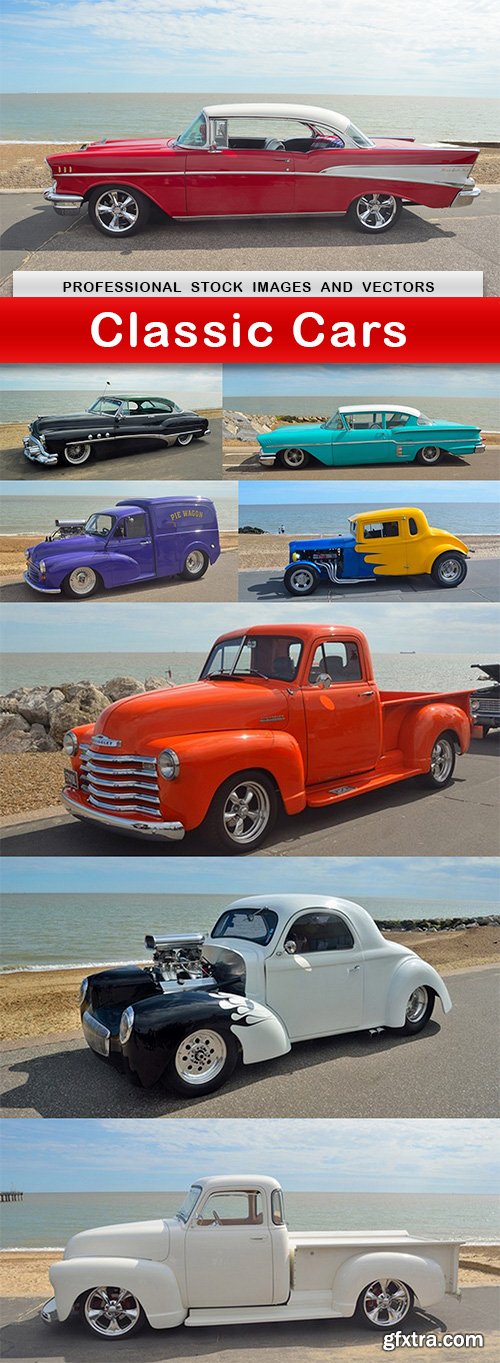 Classic Cars - 8 UHQ JPEG