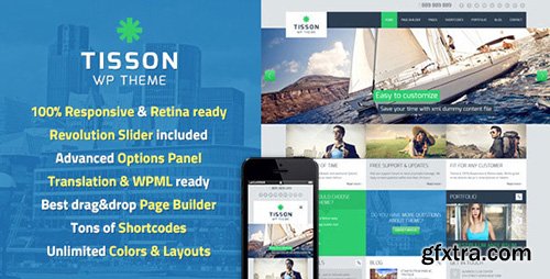 ThemeForest - Tisson v1.2.5 - WordPress Theme - 4891338