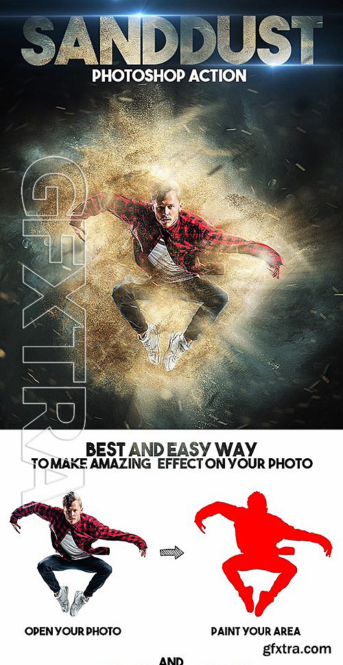 GraphicRiver - SandDust Photoshop Action 13286152