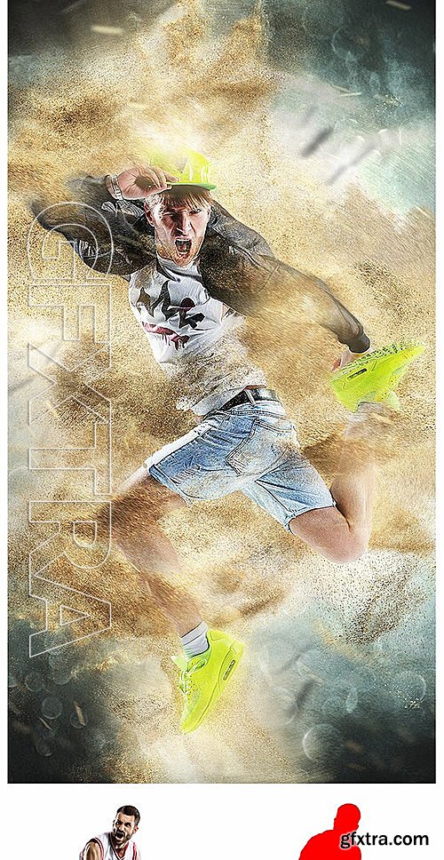 GraphicRiver - SandDust Photoshop Action 13286152