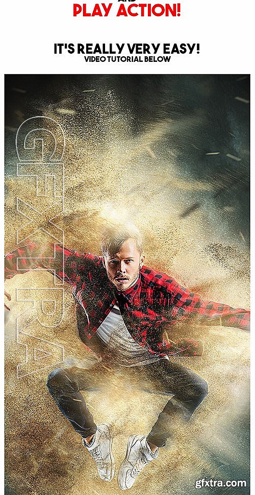 GraphicRiver - SandDust Photoshop Action 13286152