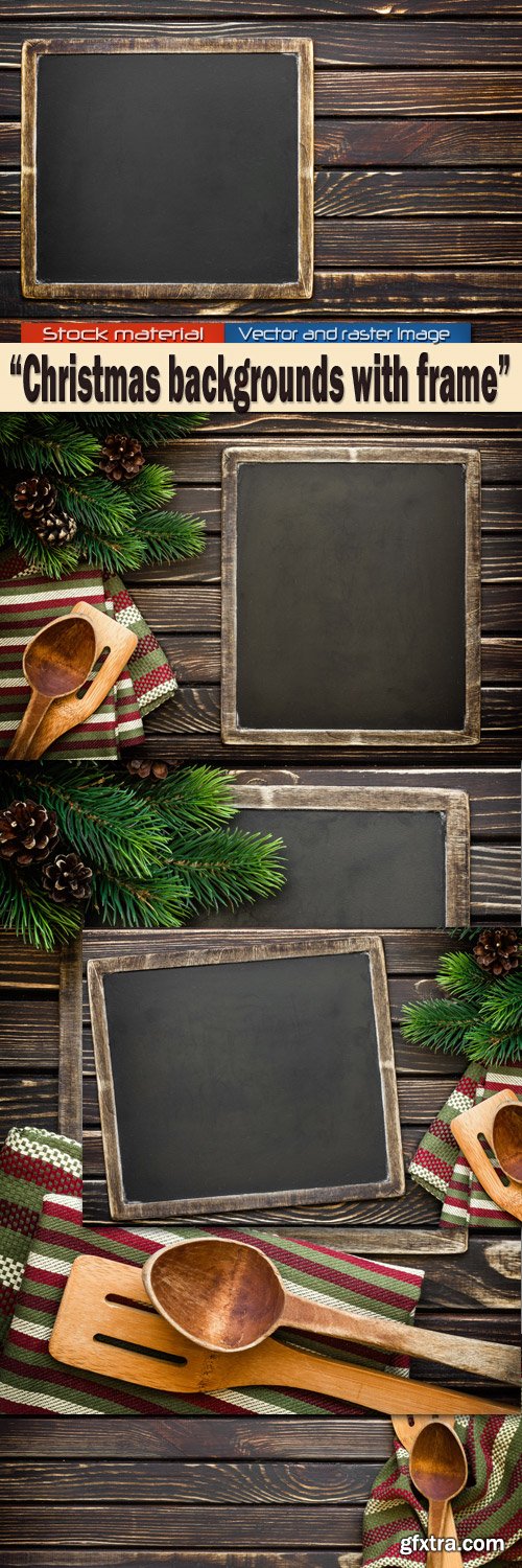 Christmas backgrounds frame