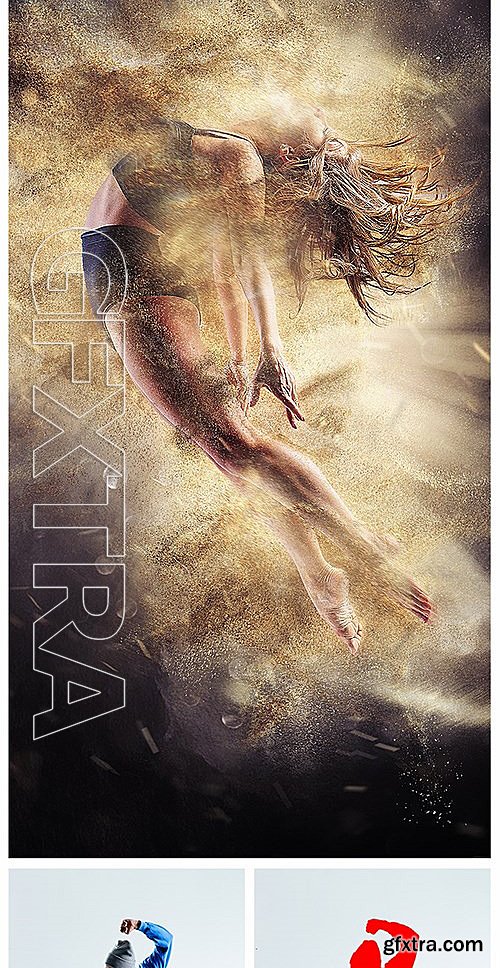 GraphicRiver - SandDust Photoshop Action 13286152