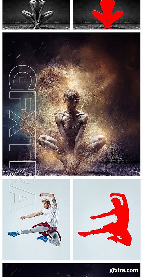 GraphicRiver - SandDust Photoshop Action 13286152