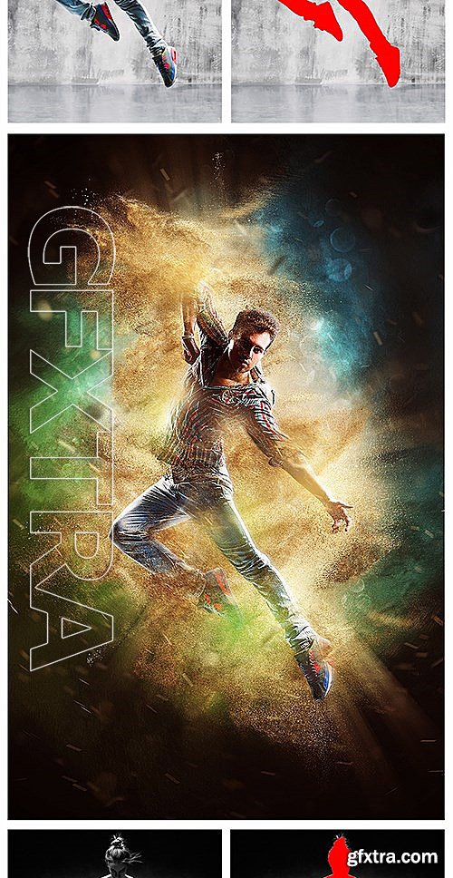 GraphicRiver - SandDust Photoshop Action 13286152