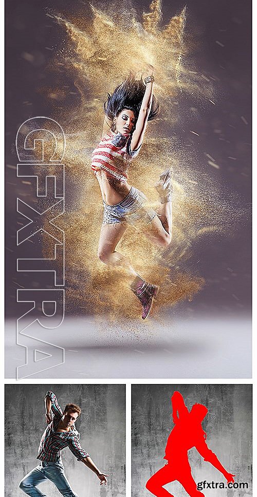 GraphicRiver - SandDust Photoshop Action 13286152