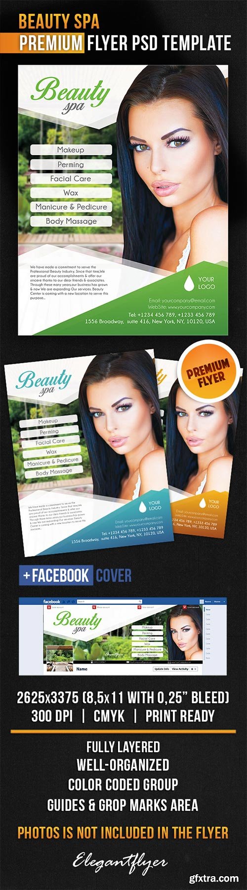 Beauty Spa Flyer Psd Template Facebook Cover Gfxtra