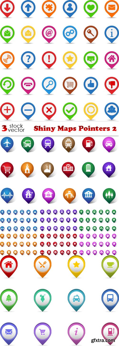 Vectors - Shiny Maps Pointers 2