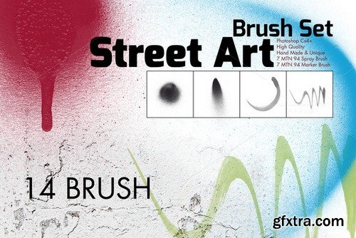 CM - Street Art Brush Set 402985