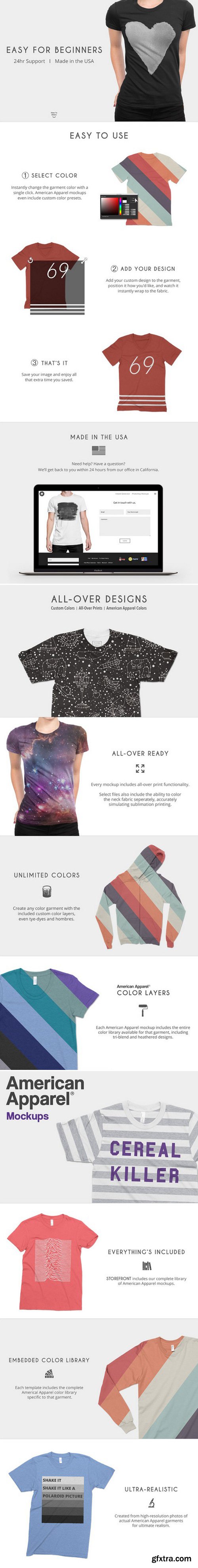 CM - STOREFRONT - Apparel Mockups Bundle 400296