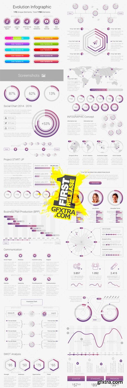 Evolution Infographic 11016225