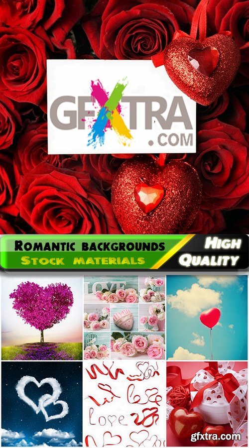 Romantic backgrounds with love theme - 25 HQ Jpg