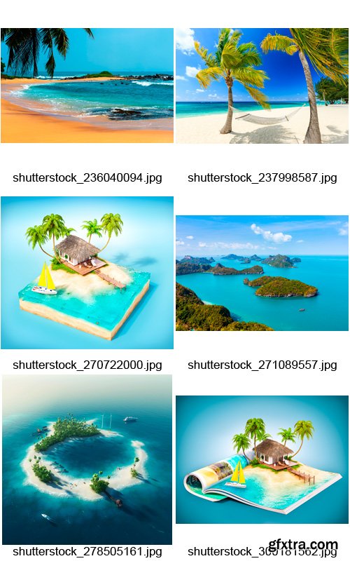 Amazing SS - Tropical Islands, 25xJPGs