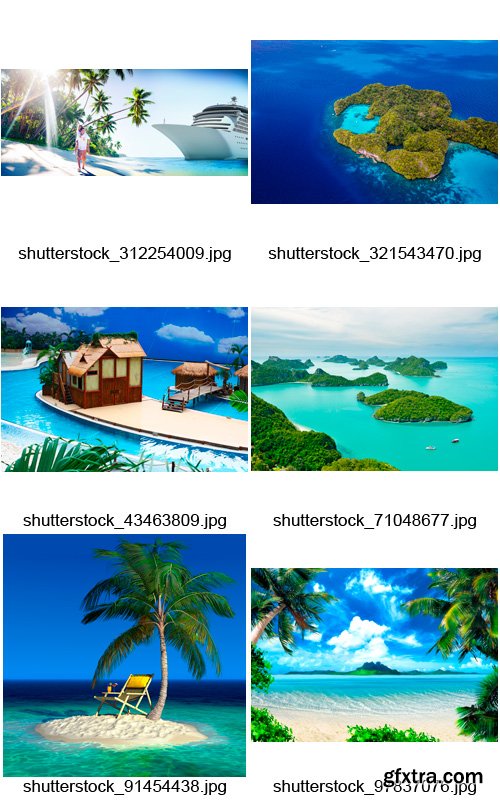 Amazing SS - Tropical Islands, 25xJPGs