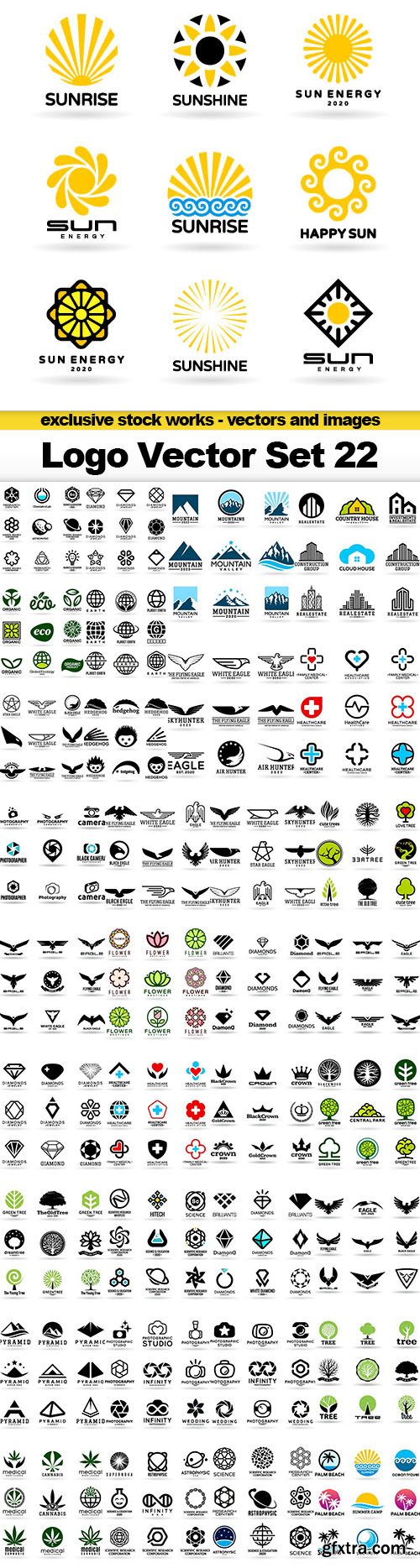 Logo Vector Set 22 - 35x EPS