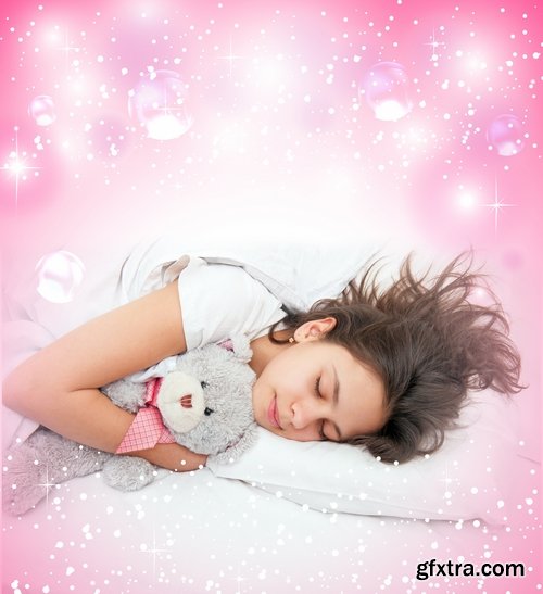 Collection of children child sleep sleeping dream bed 25 HQ Jpeg