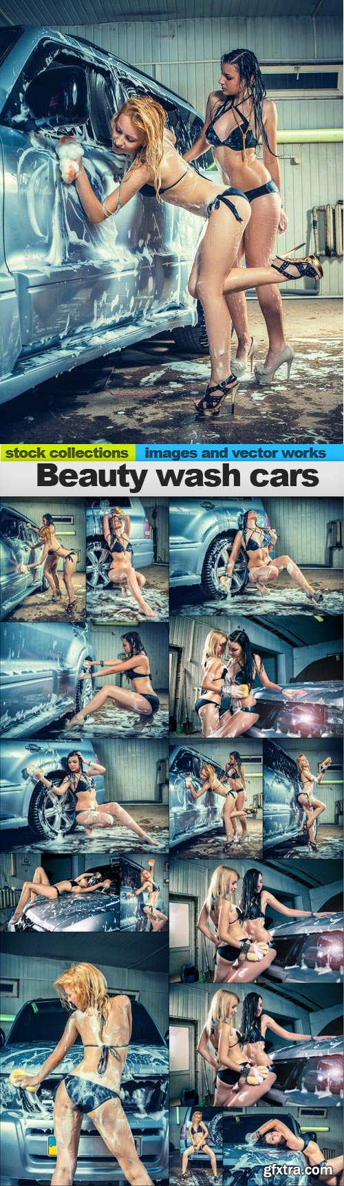 Beauty wash cars, 15 x UHQ JPEG