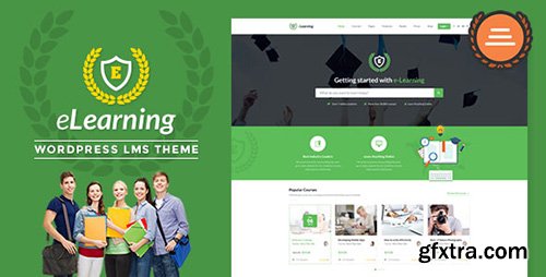 ThemeForest - LMS WordPress Theme - eLearning WP v1.5 - 11797847