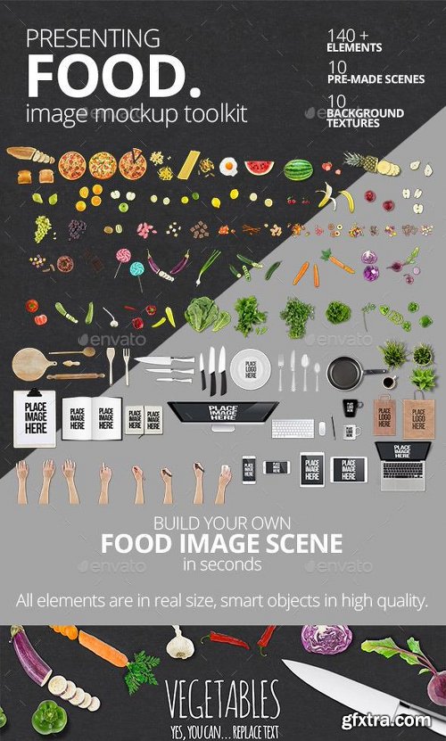 Graphicriver Food Mockup Toolkit 12922118