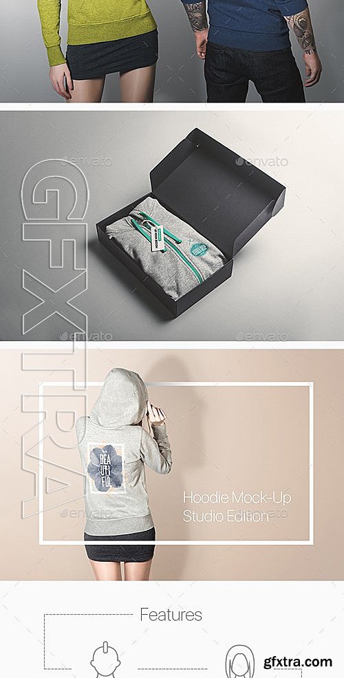 GraphicRiver - Hoodie Mock-Up Studio Edition 13309534