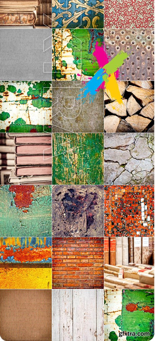 Variety of texture for design - Stock Photo