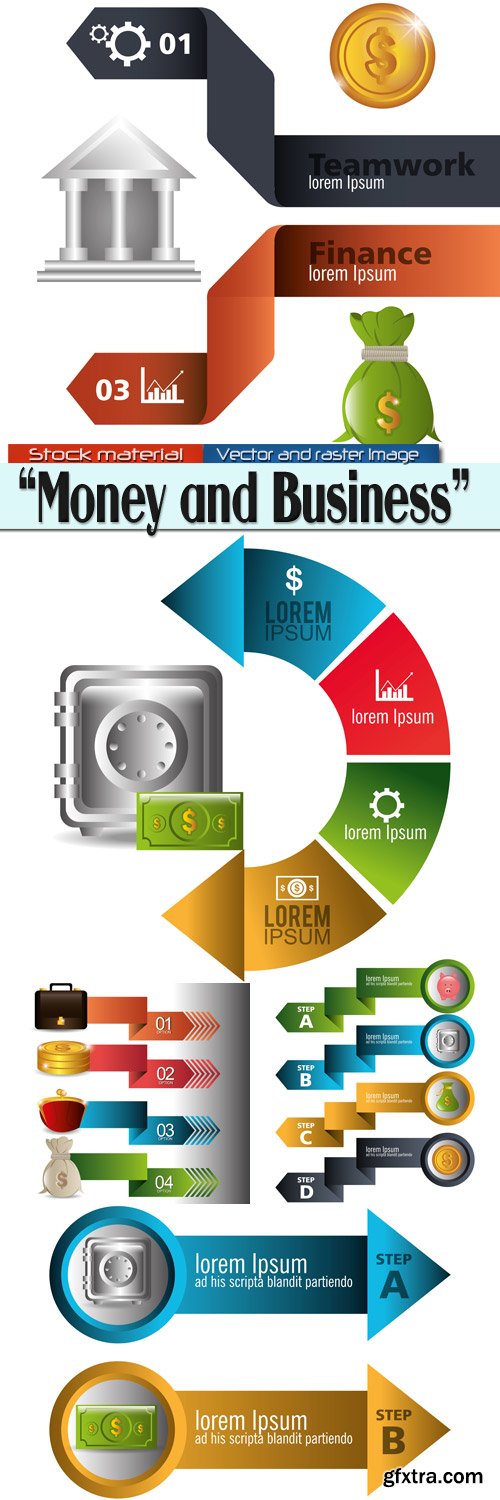 Infographics - Money and Business