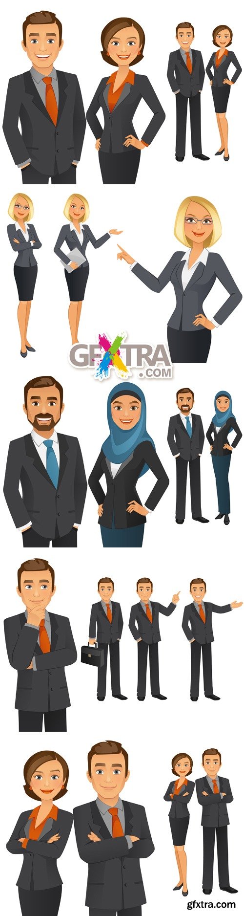 Business People Vector