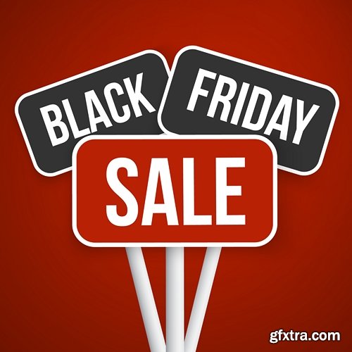 Black Friday Sale Vector - 11 EPS