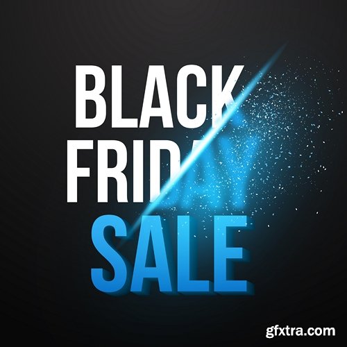 Black Friday Sale Vector - 11 EPS