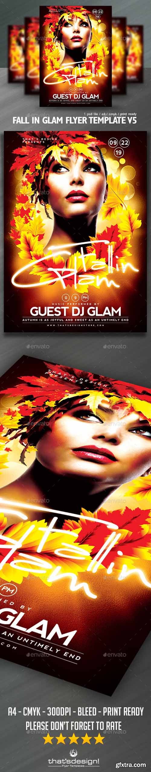 Fall in Glam Flyer Template V5 12991766