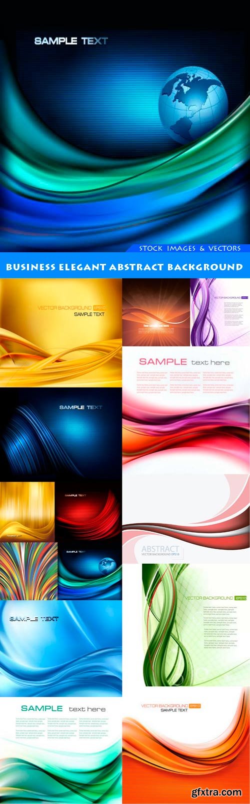 Business elegant abstract background 14 X EPS