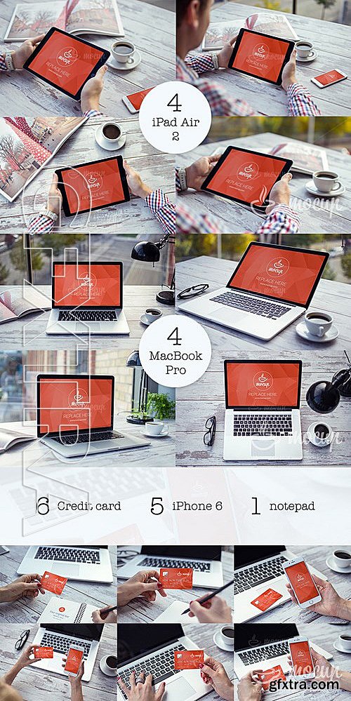 CM - 18 PSD Mockups Creative Office 405053