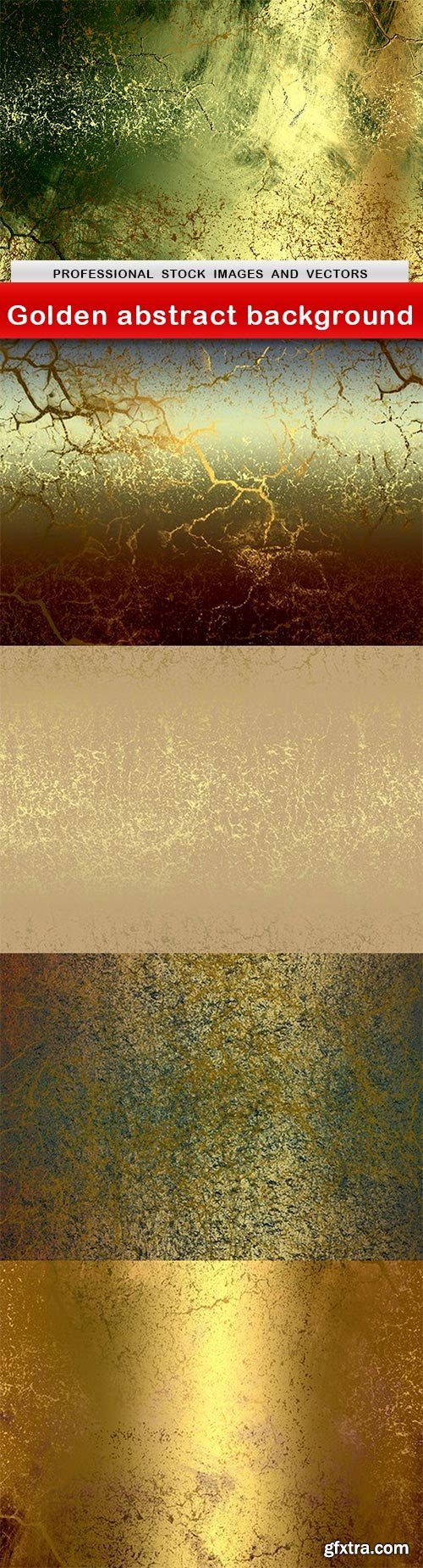 Golden abstract background - 5 UHQ JPEG