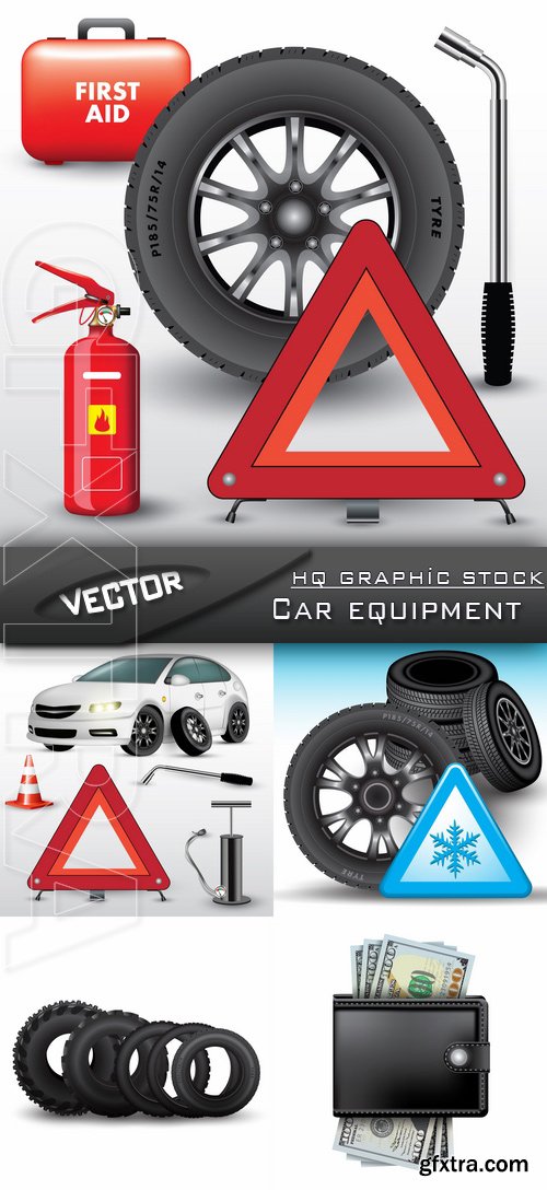 Stock Vector - Car equipment