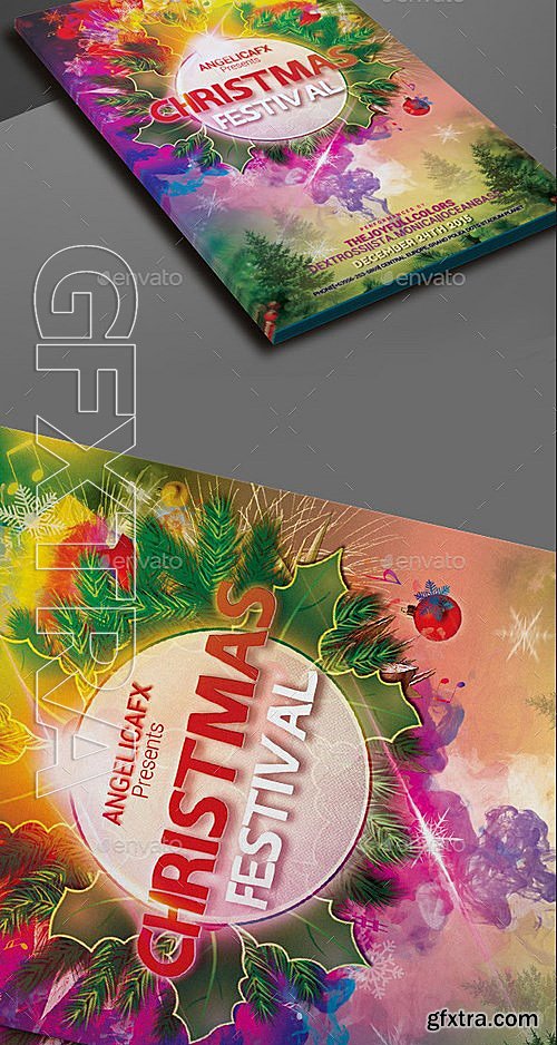 GraphicRiver - Christmas Festival Flyer Template 13239749