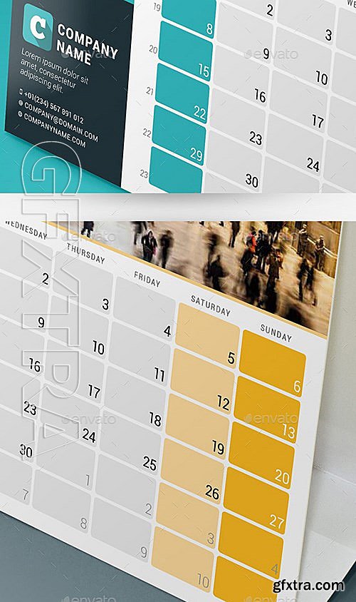 GraphicRiver - Desk Calendar 2016 13234450