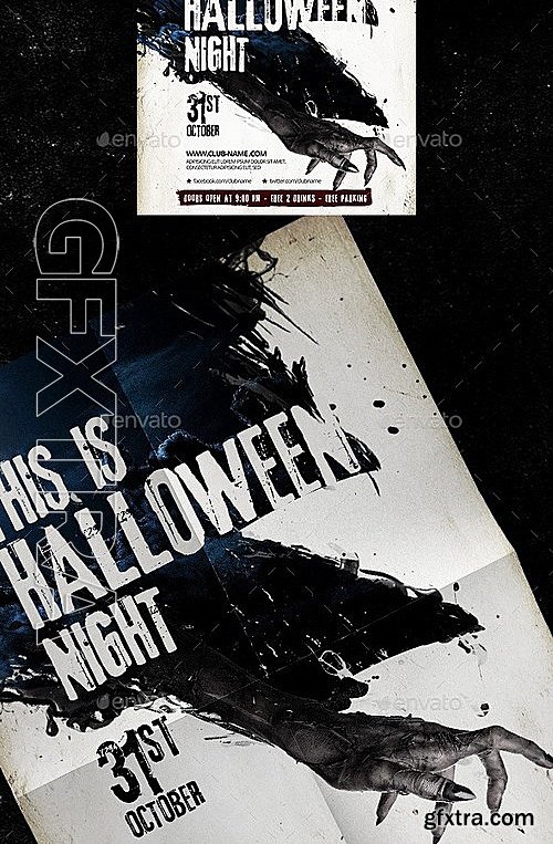 GraphicRiver - Halloween Flyer 3184527