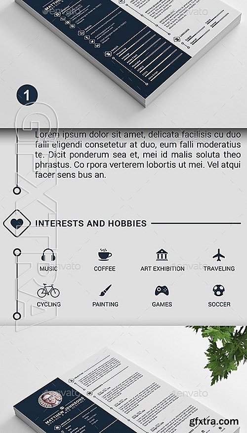 GraphicRiver - RESUME CV 13253207