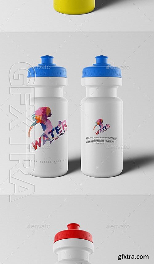 GraphicRiver - Water Bottle Mock-Up 13276653