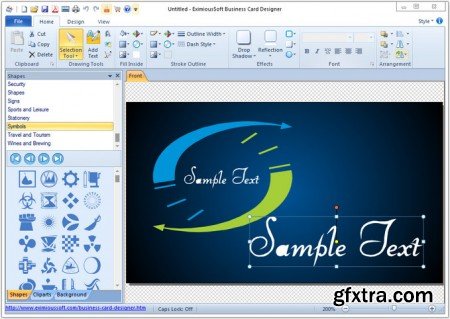 EximiousSoft Business Card Designer v5.05 (+ Portable)