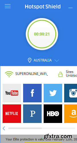 Hotspot Shield VPN Elite v5.20.3