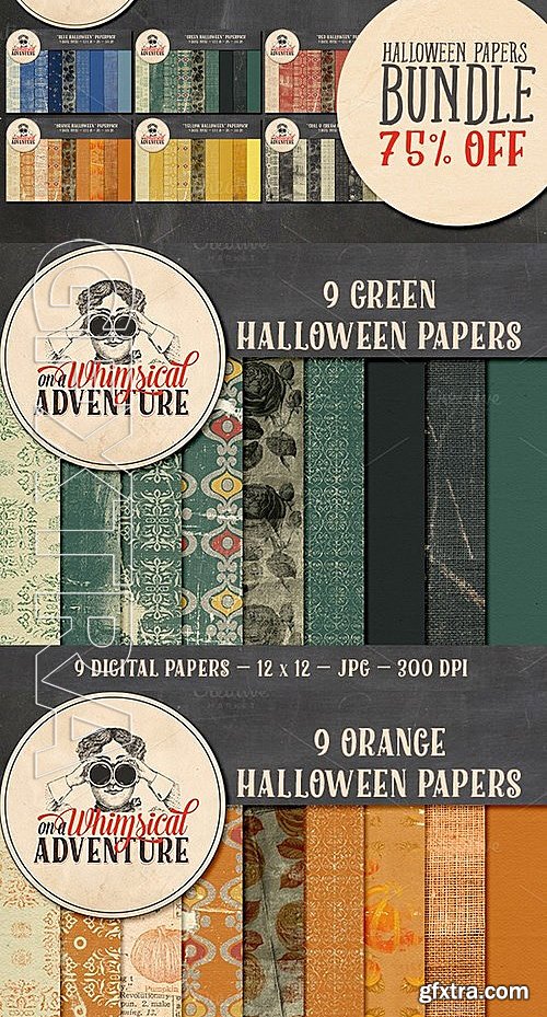 CM - Halloween Papers Bundle 406129