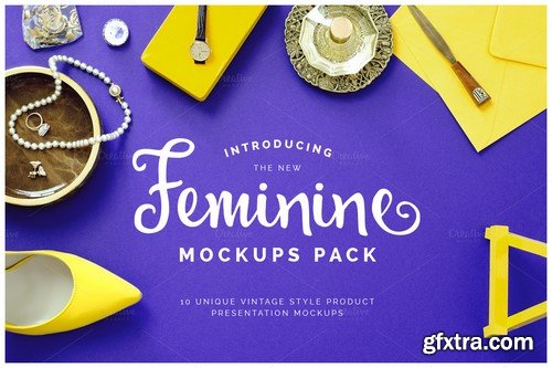 CM - Feminine Mockups Pack - 405430