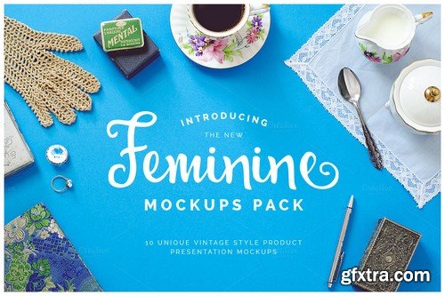 CM - Feminine Mockups Pack - 405430