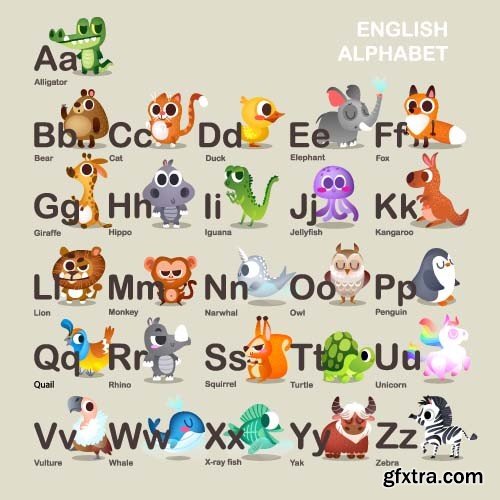 Alphabet for children