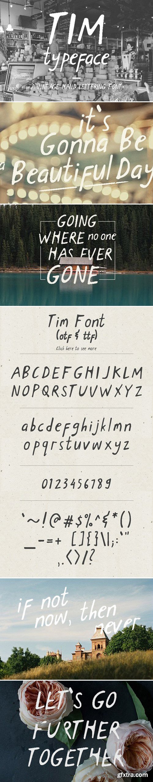 CM - Tim Display Font 405345