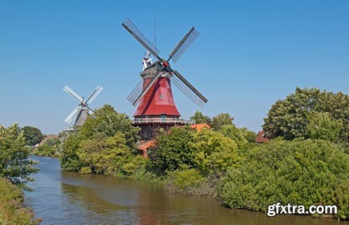 Old mill, 20 x UHQ JPEG