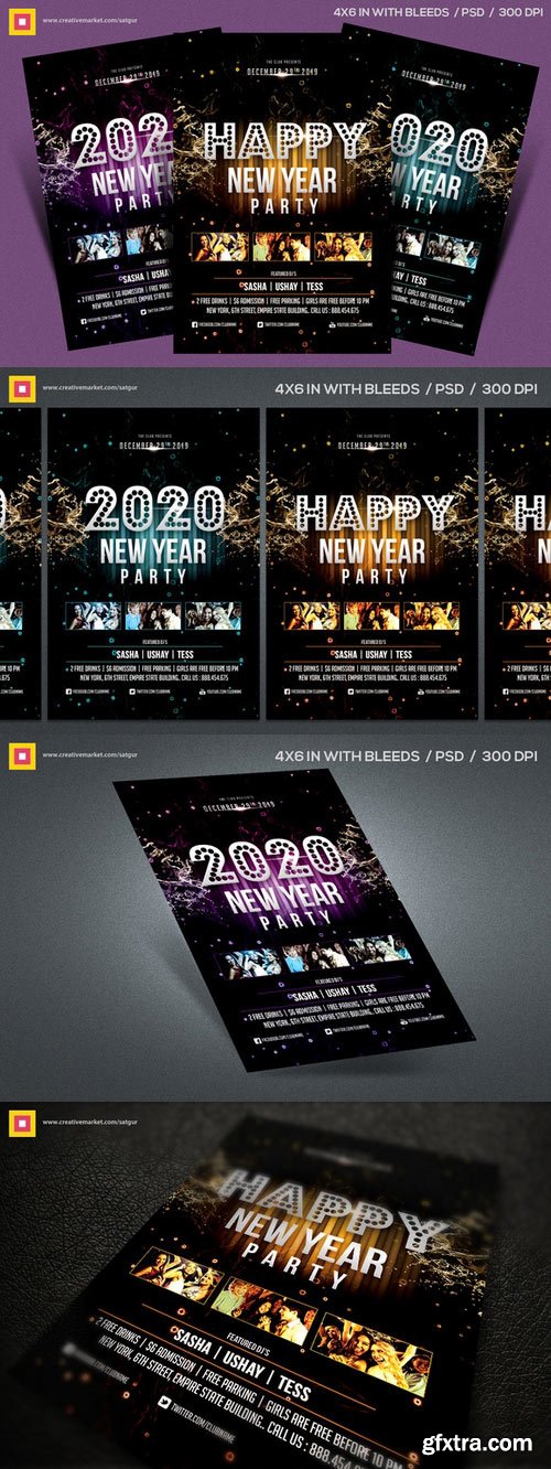 CM - New Year Party Flyer V4 403158