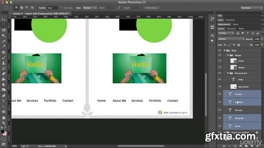 Photoshop CC for Web Design Beginners